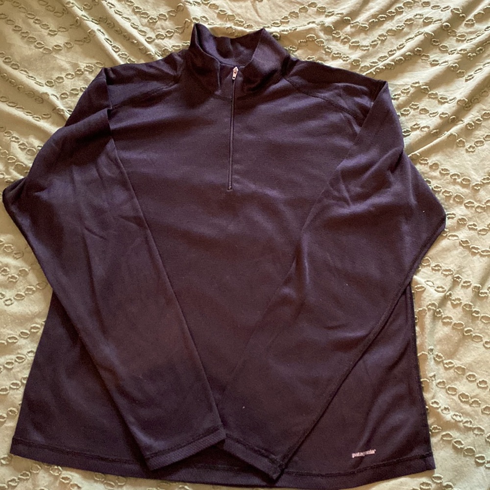 Patagonia Women's Long Sleeve Quarter-Zip Pullover - Black